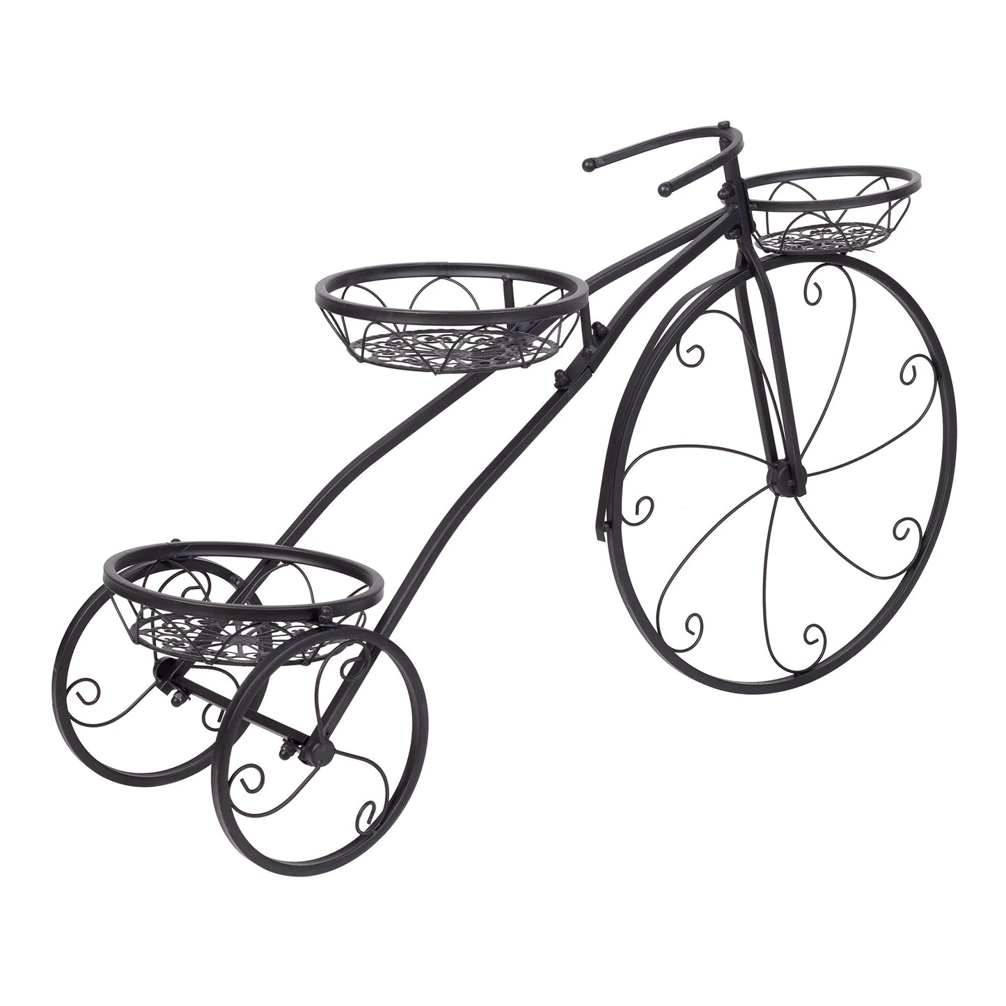 Tricycle Plant Stand Flowerpot