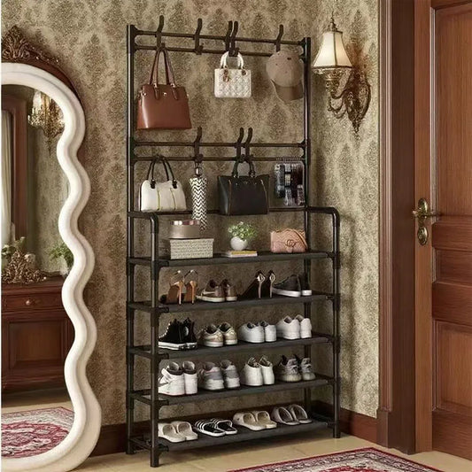 Multi-functional Entrance Shoe Rack