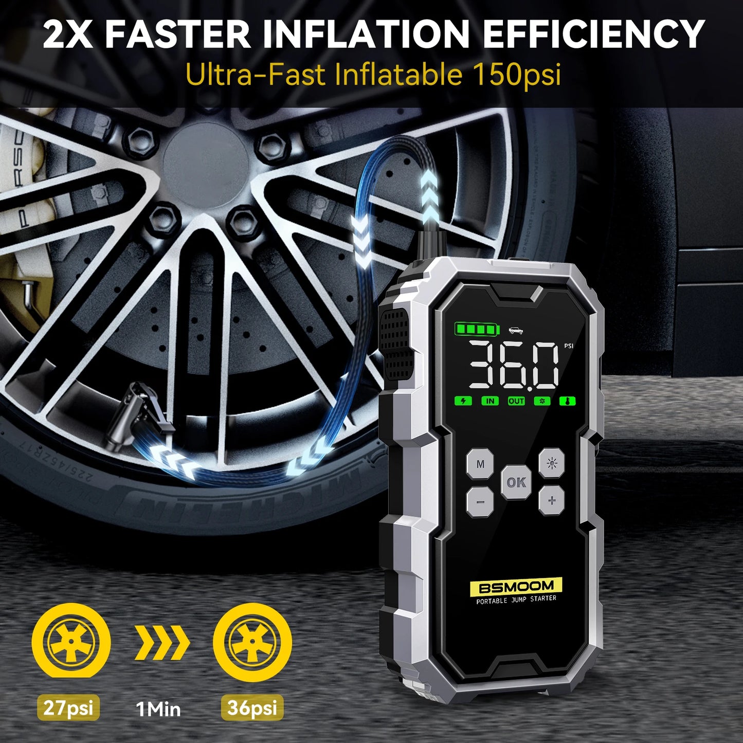 7000A Car Jump Starter