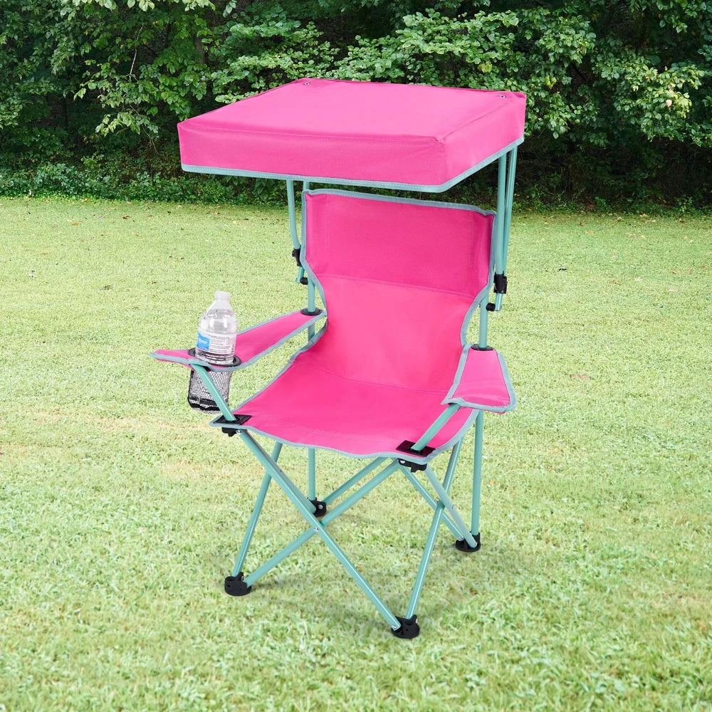 Kids Portable Outdoor Chair with Canopy