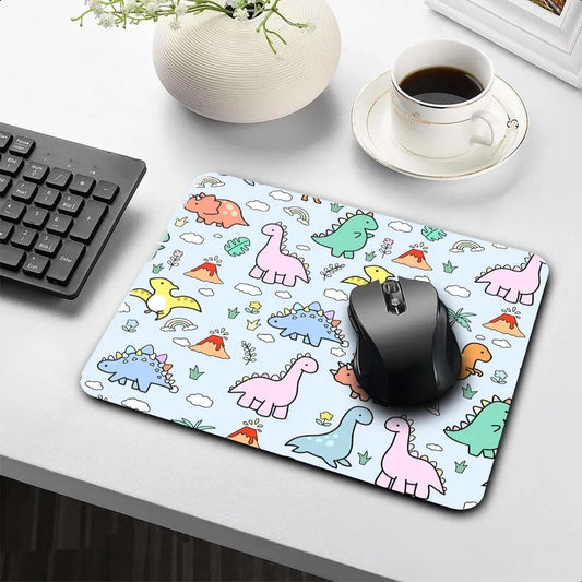 Cute Computer Blue Kawaii Mousepad