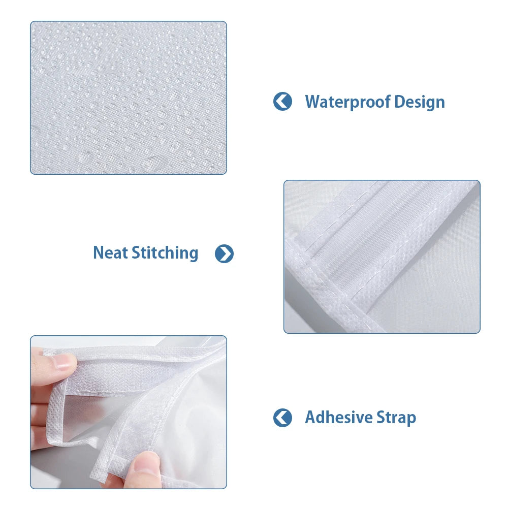Clothes Storage Bag with Full Zipper