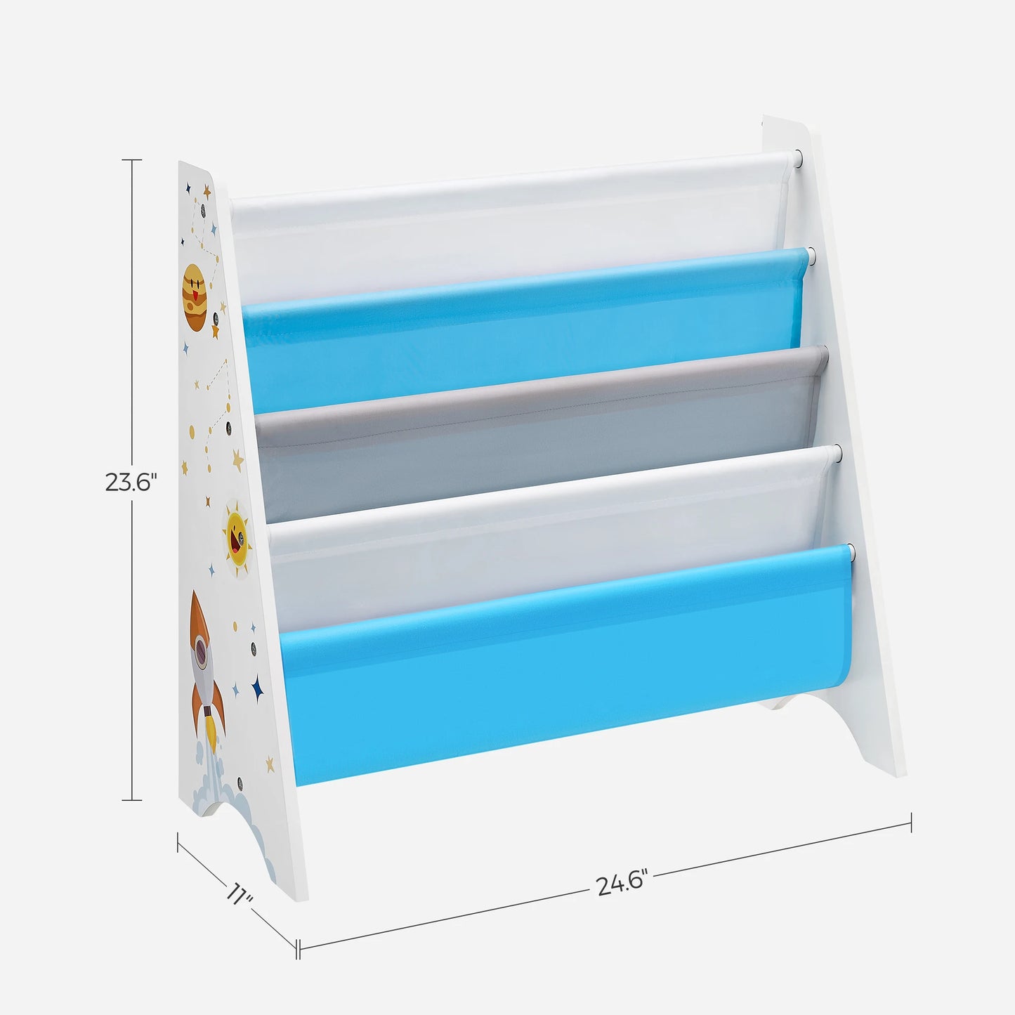 Kids’ Bookcase Organizer for Children's Playroom