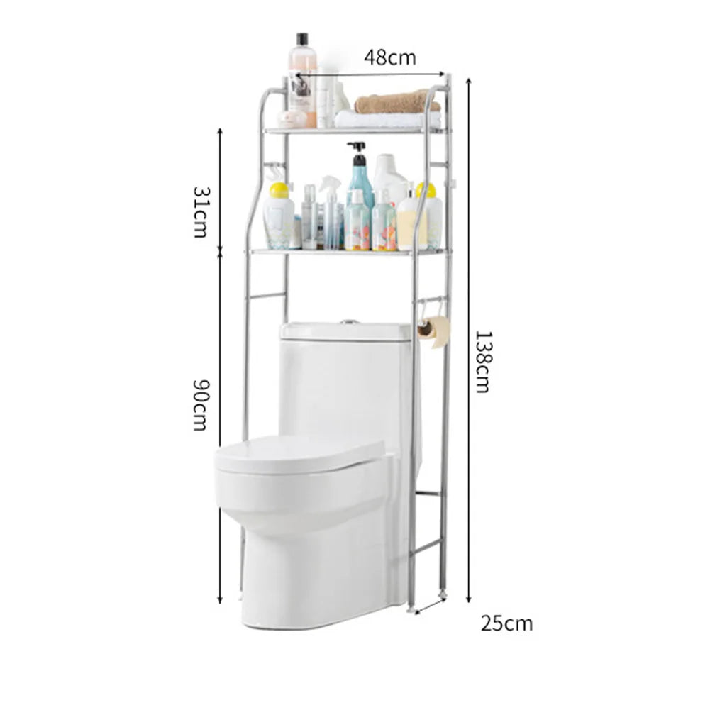 Over The Toilet Storage Metal Organizer