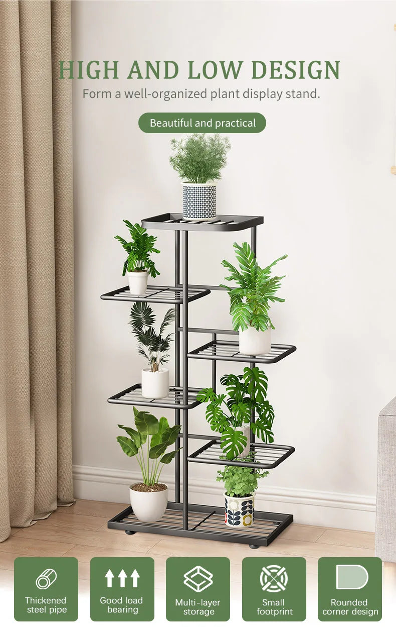 5 Tier Iron Plant Stand