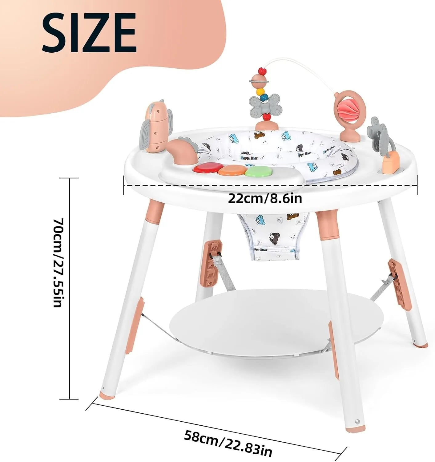 3-in-1 Baby activity center