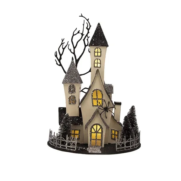 Battery Powered Lighted Haunted House