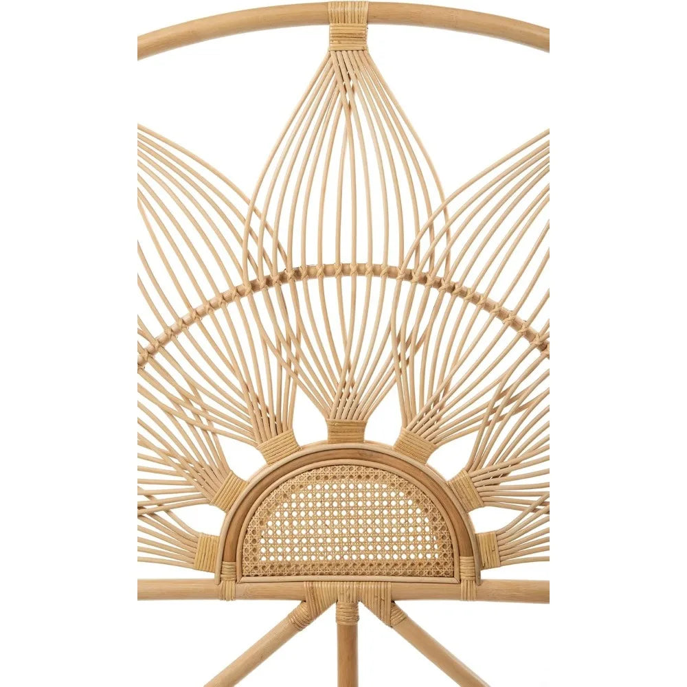 Sunflower Rattan Twin Headboard