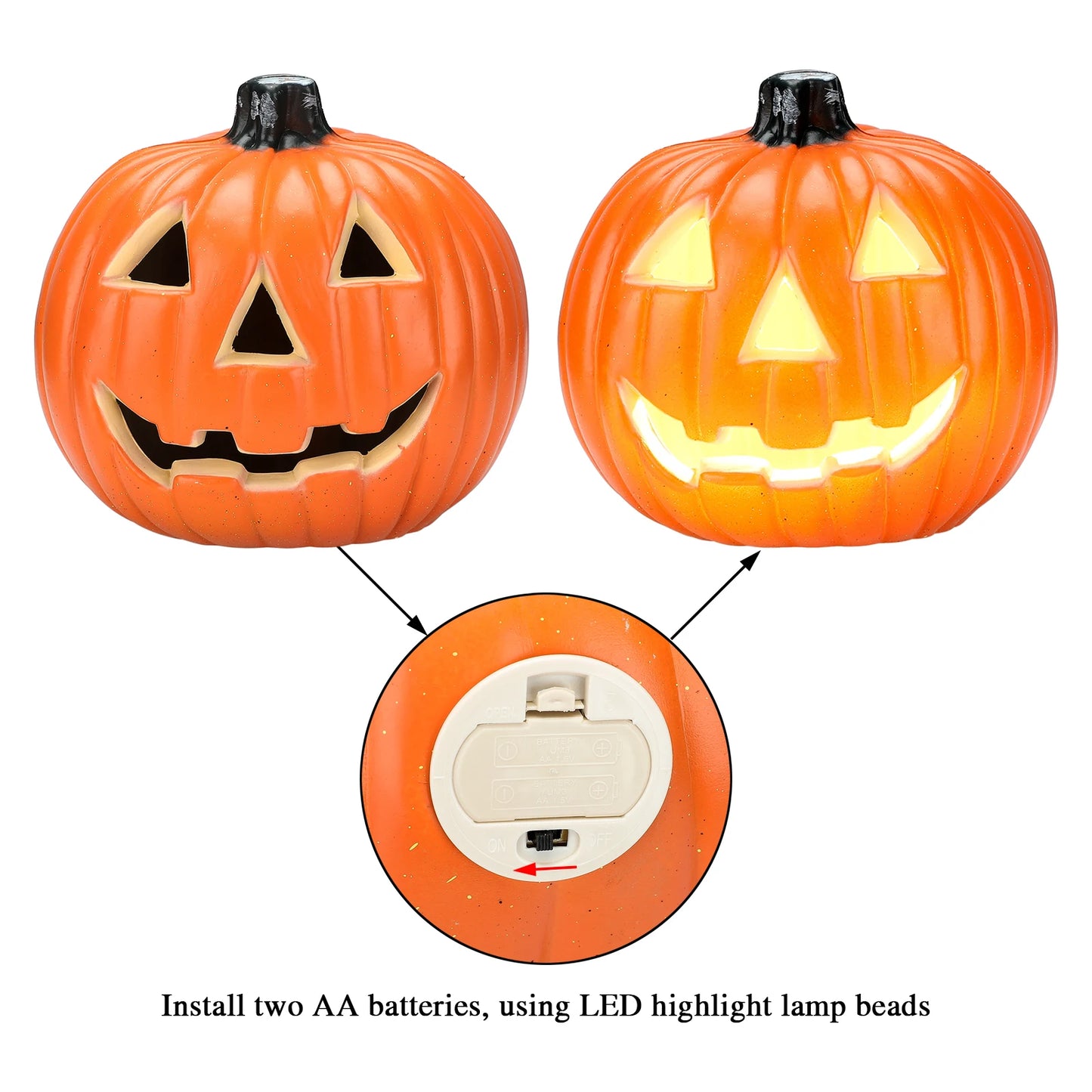1Pc Decorative Halloween Pumpkin