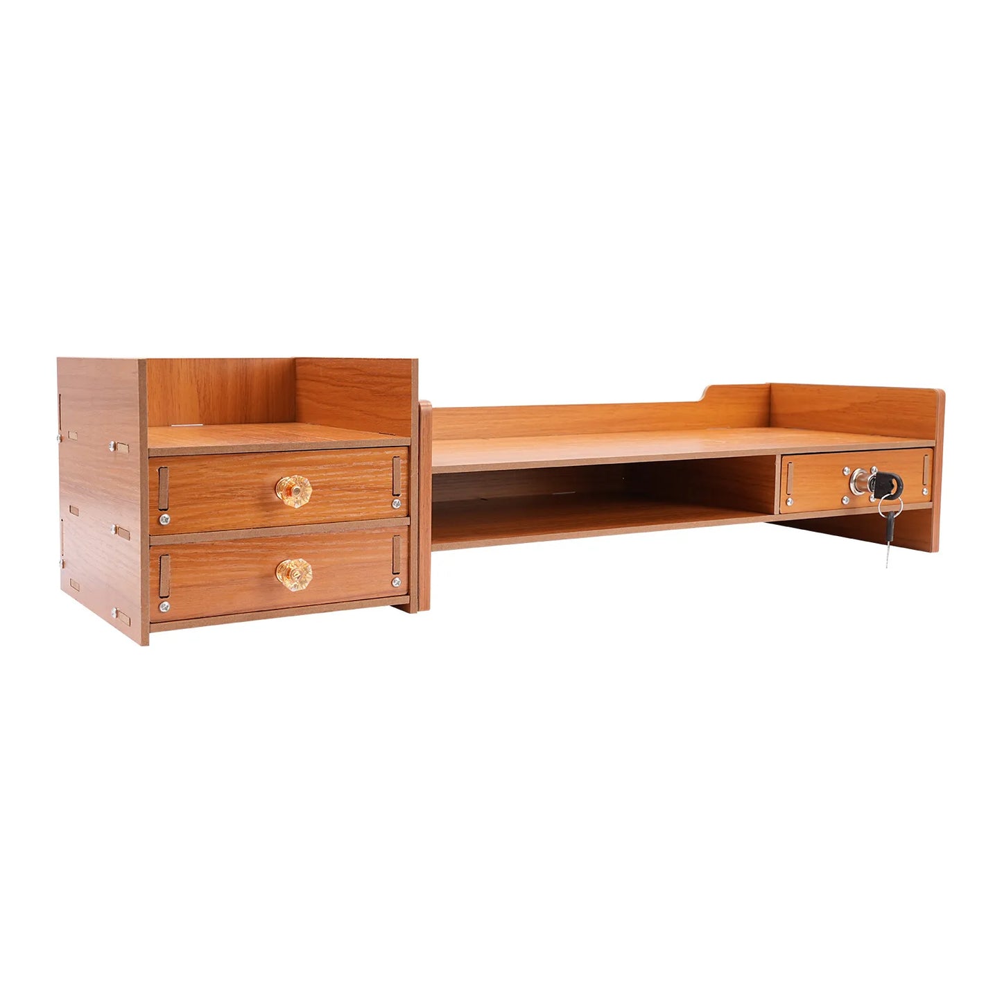 Wooden Computer Monitor Booster Stand