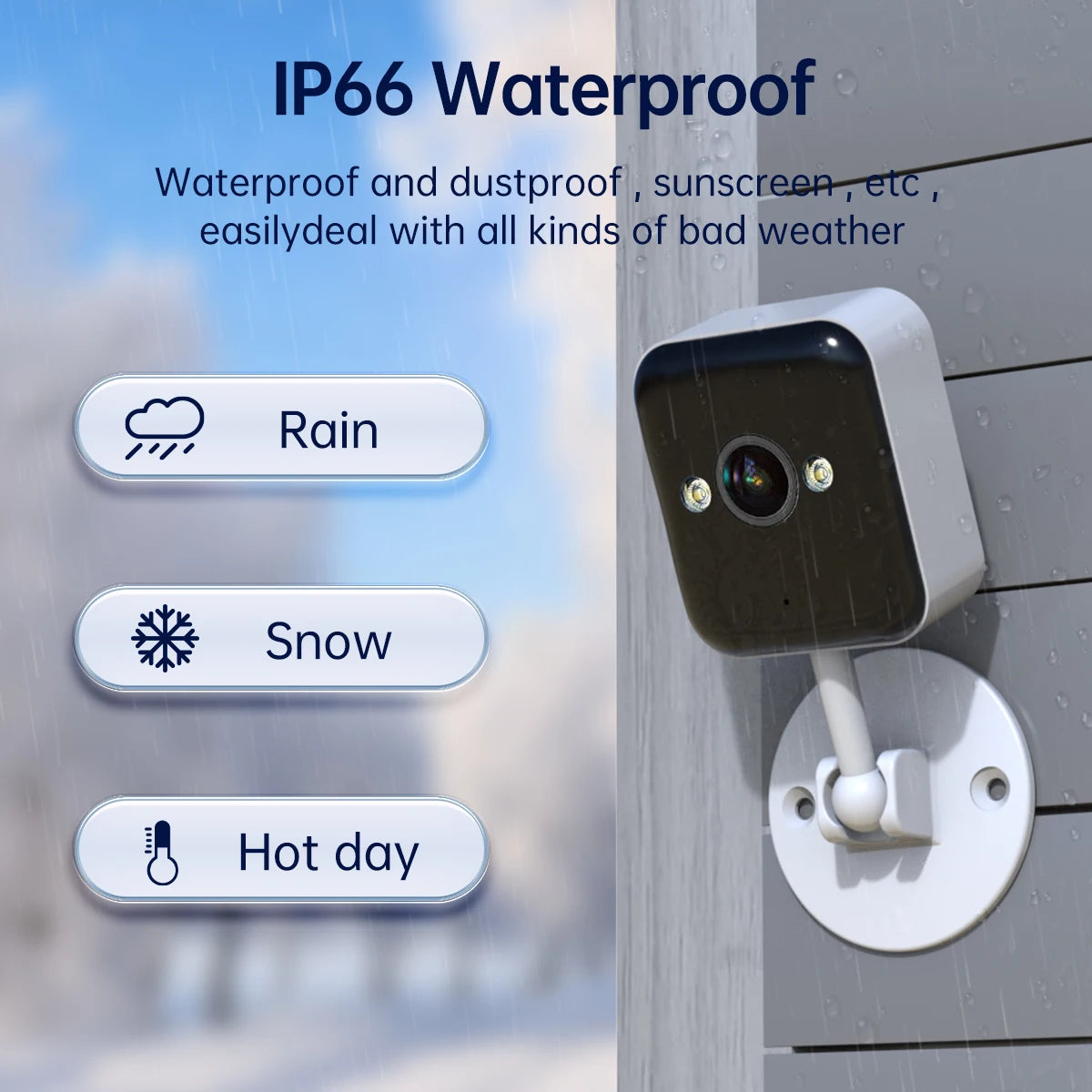 Wi-Fi IP Surveillance Camera w/ Audio Video