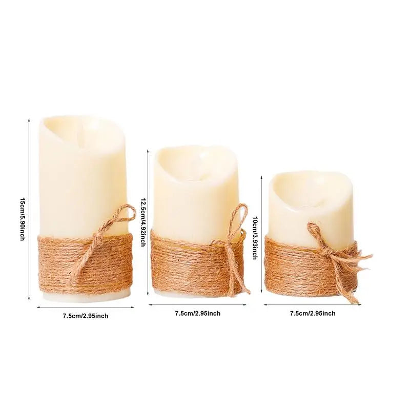 Flameless Candles with Remote Control
