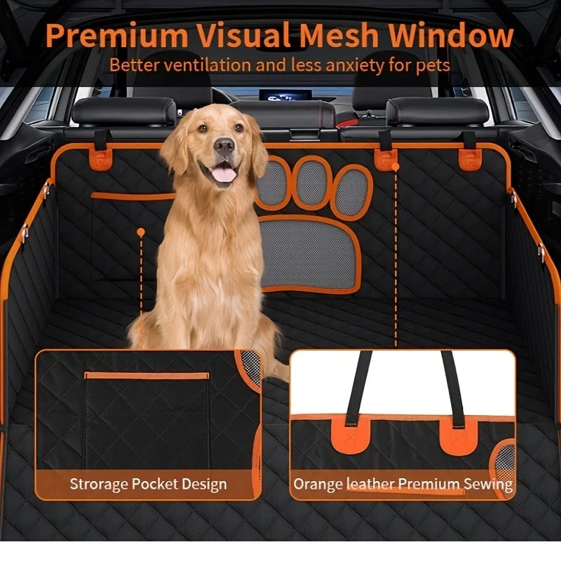 Durable Soft Pet Rear Seat Cover for Cars