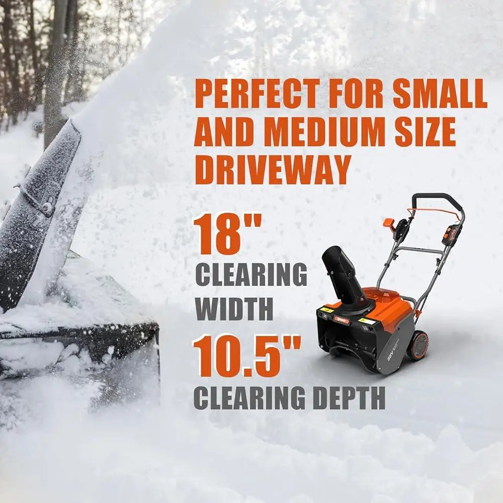 Cordless Battery Powered Snow Blower