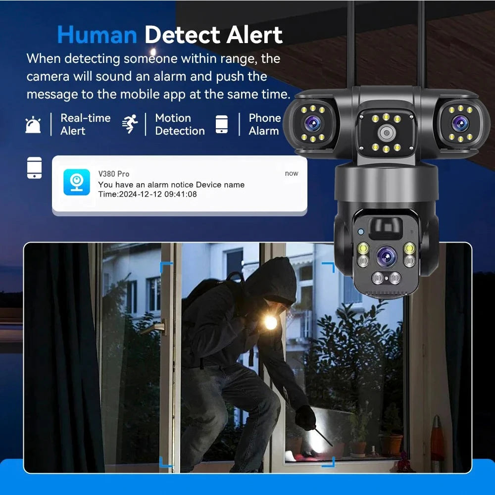 Full HD Solar Wi-Fi Surveillance Camera