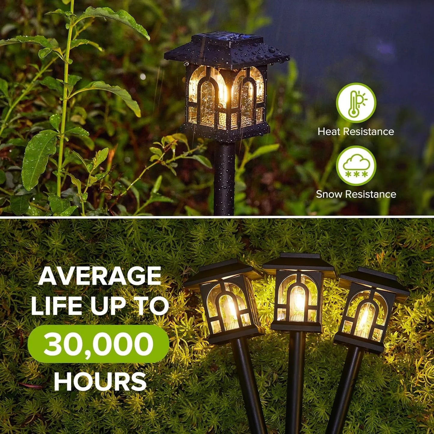 Solar Outdoor Pathway Yard Lights