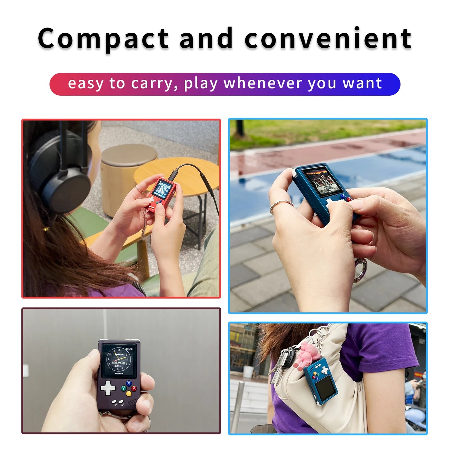 Mini Pocket Handheld Game Player