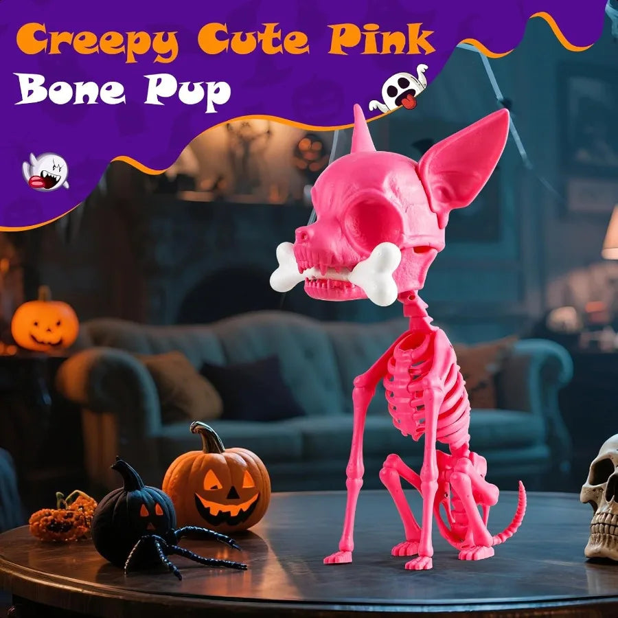 Halloween Indoor/Outdoor Skeleton Dog Decoration