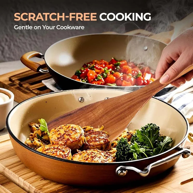 5-Pieces Wooden Kitchen Utensils Set
