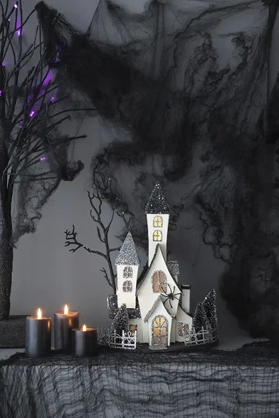 Battery Powered Lighted Haunted House