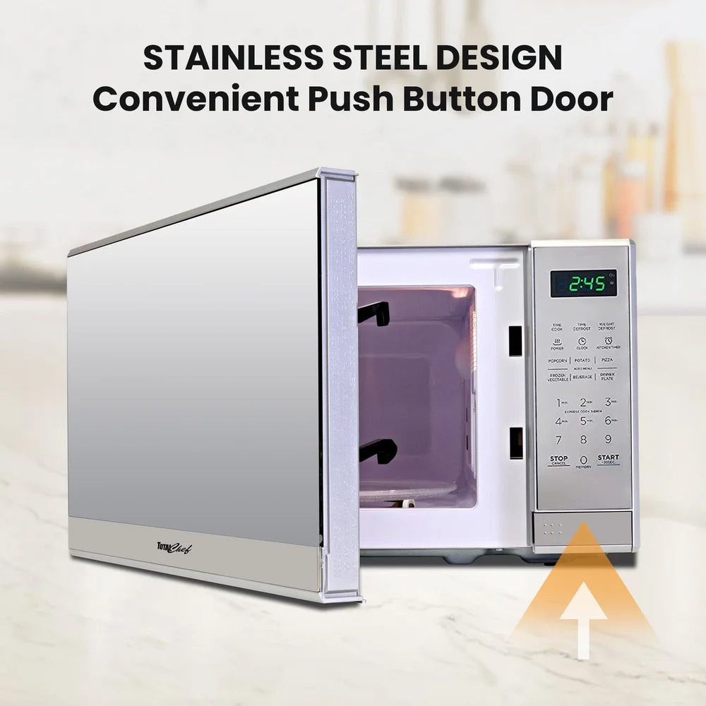 700W Compact Microwave Oven