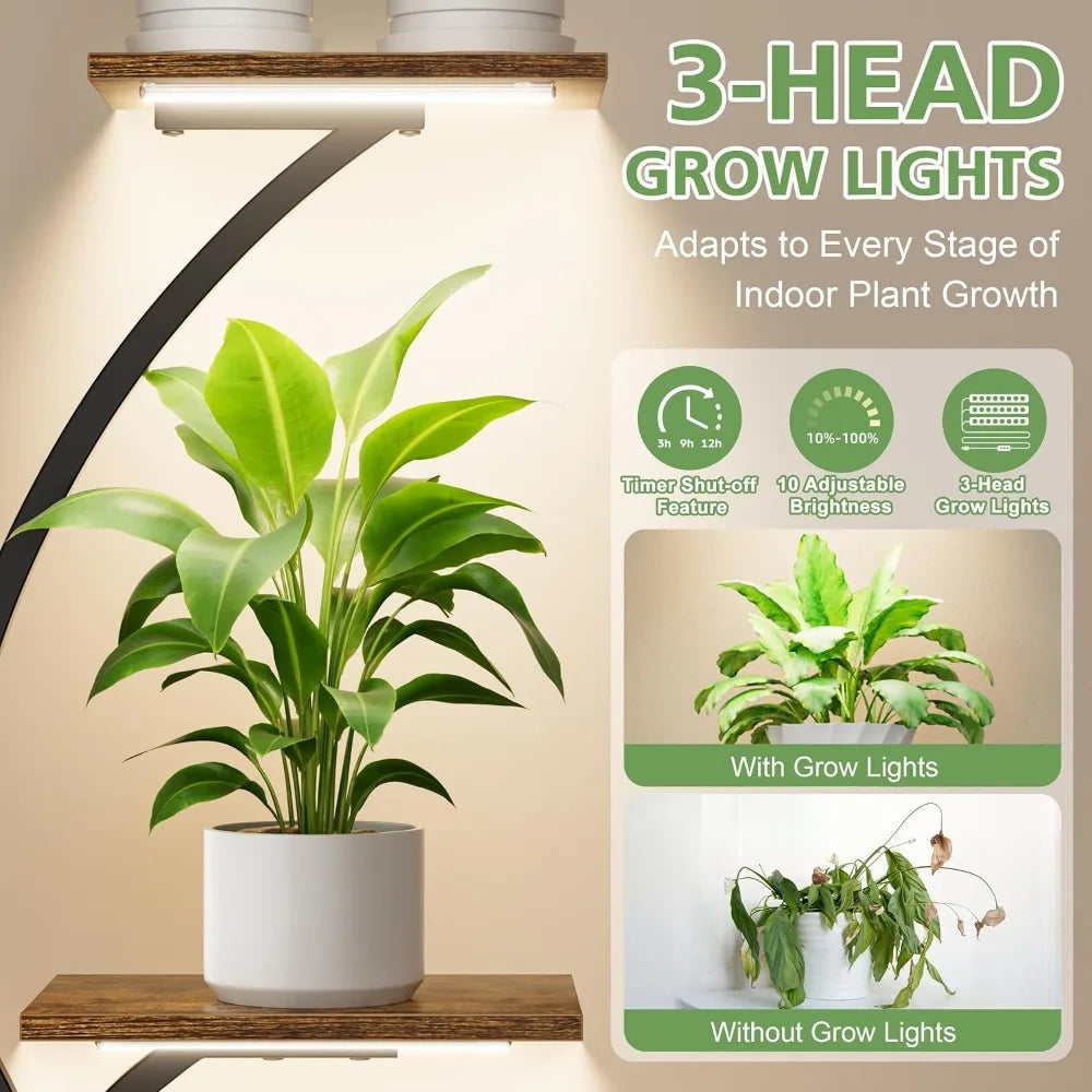 8-Tiered indoor Tall Plant Stands