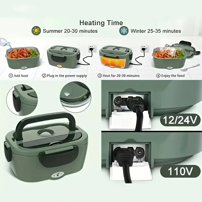 Leak Proof Electric Lunch Box