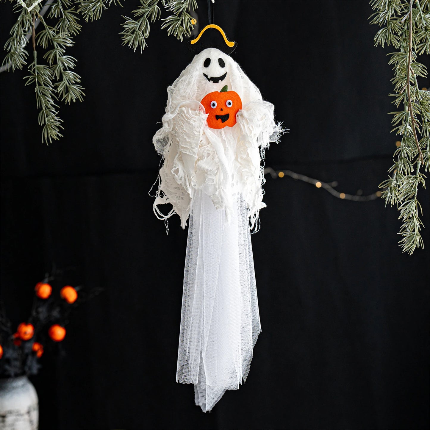 Giant Hanging Ghost Halloween Decoration