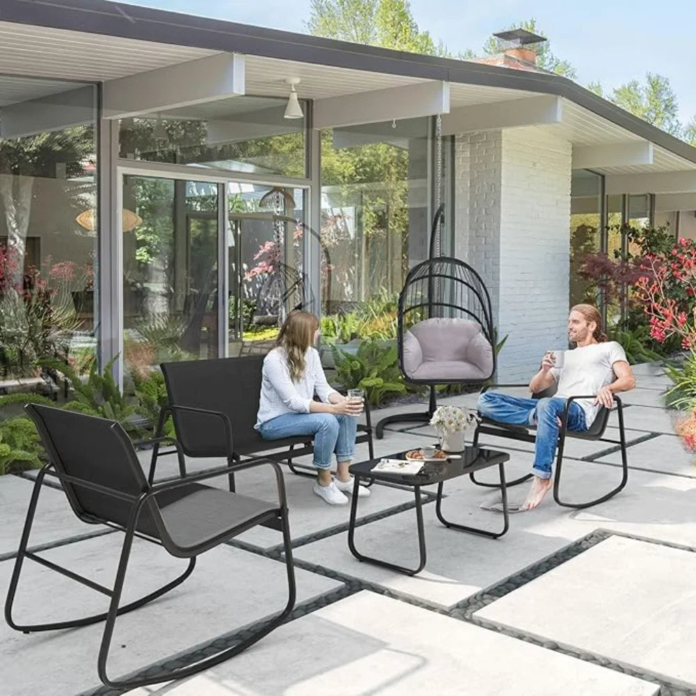 4 Piece Patio Furniture Set