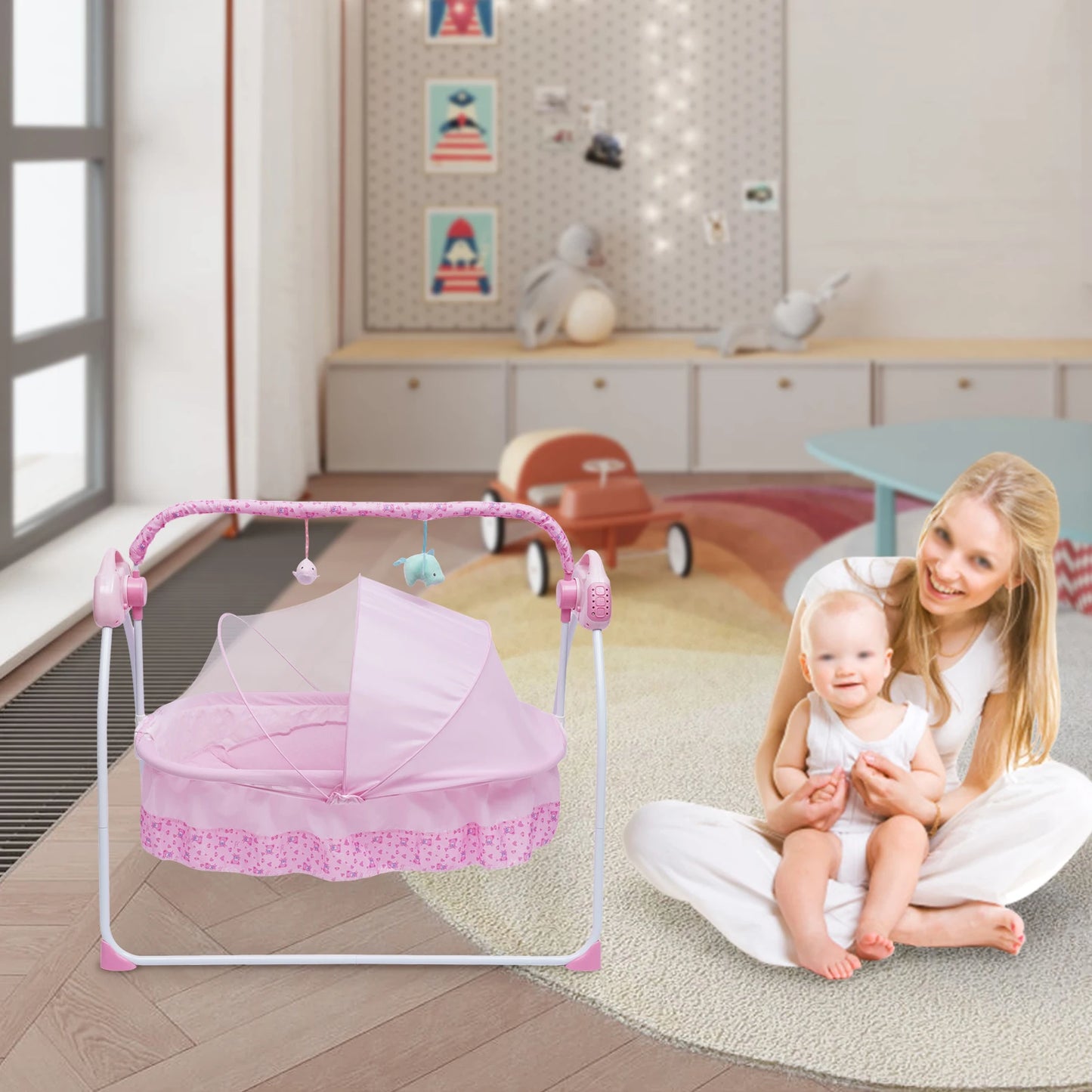Musical Baby swing with 12 songs