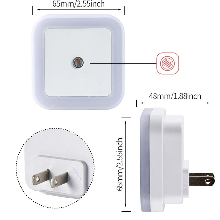 Plug in Dimmable LED Night Light