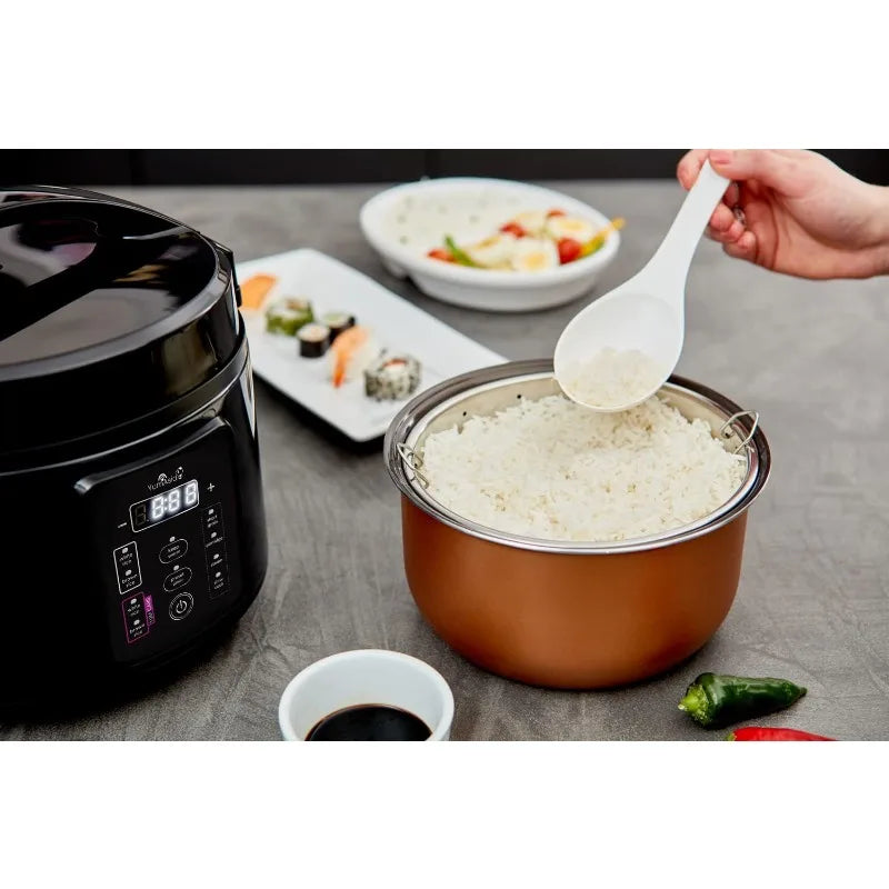 5.5 cups Rice Cooker w/Ceramic Bowl