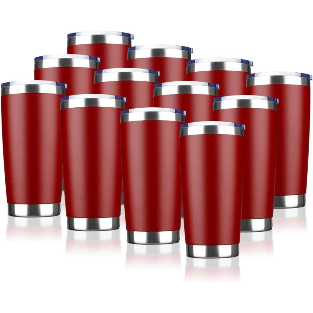 20oz Stainless Steel Tumblers with Lid