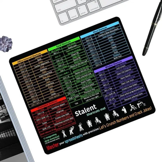 Shortcuts Software Mouse Pad