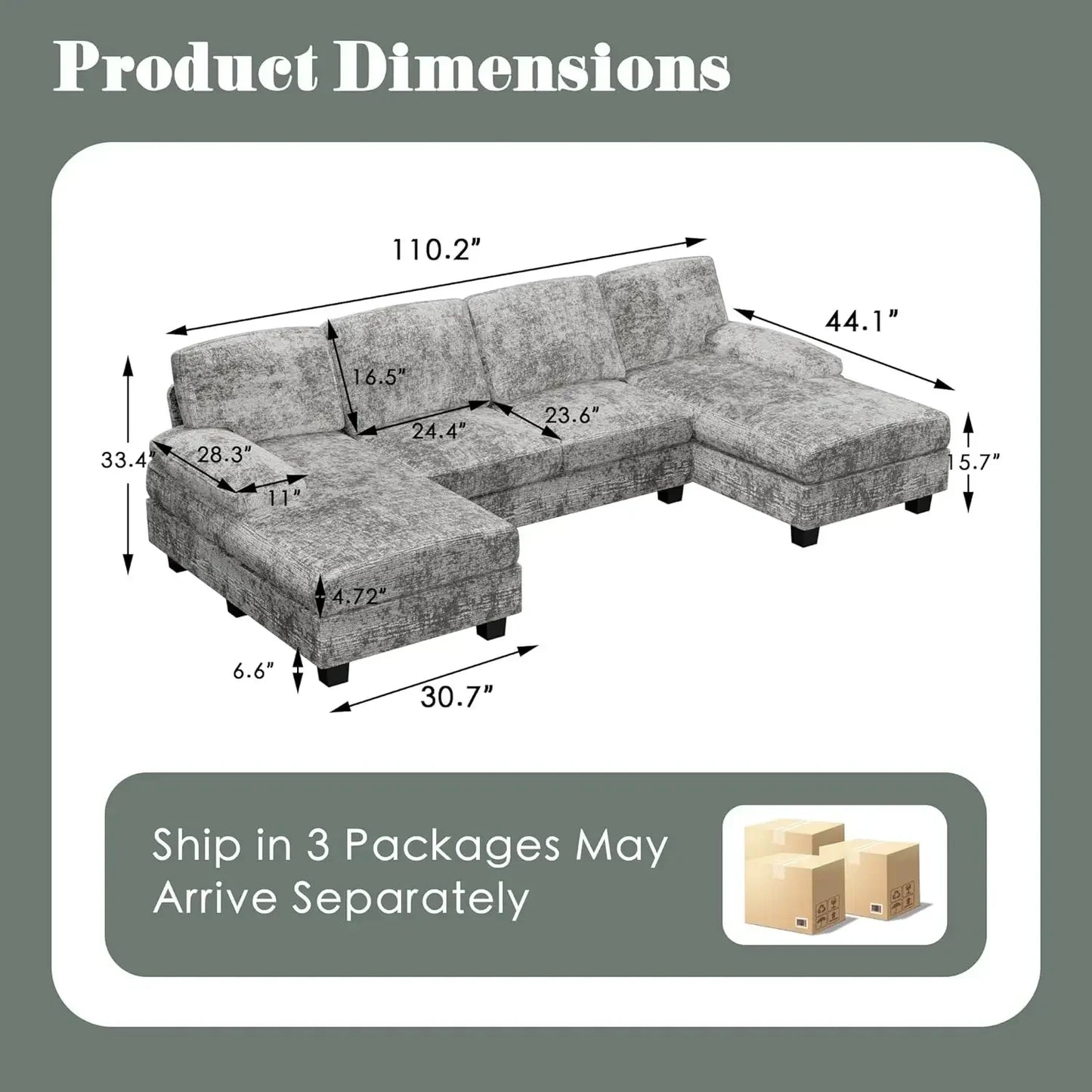Convertible Sectional Couch