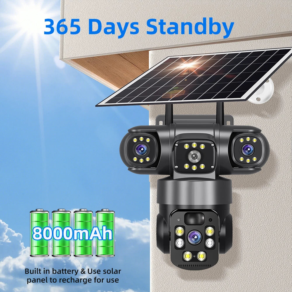 Full HD Solar Wi-Fi Surveillance Camera