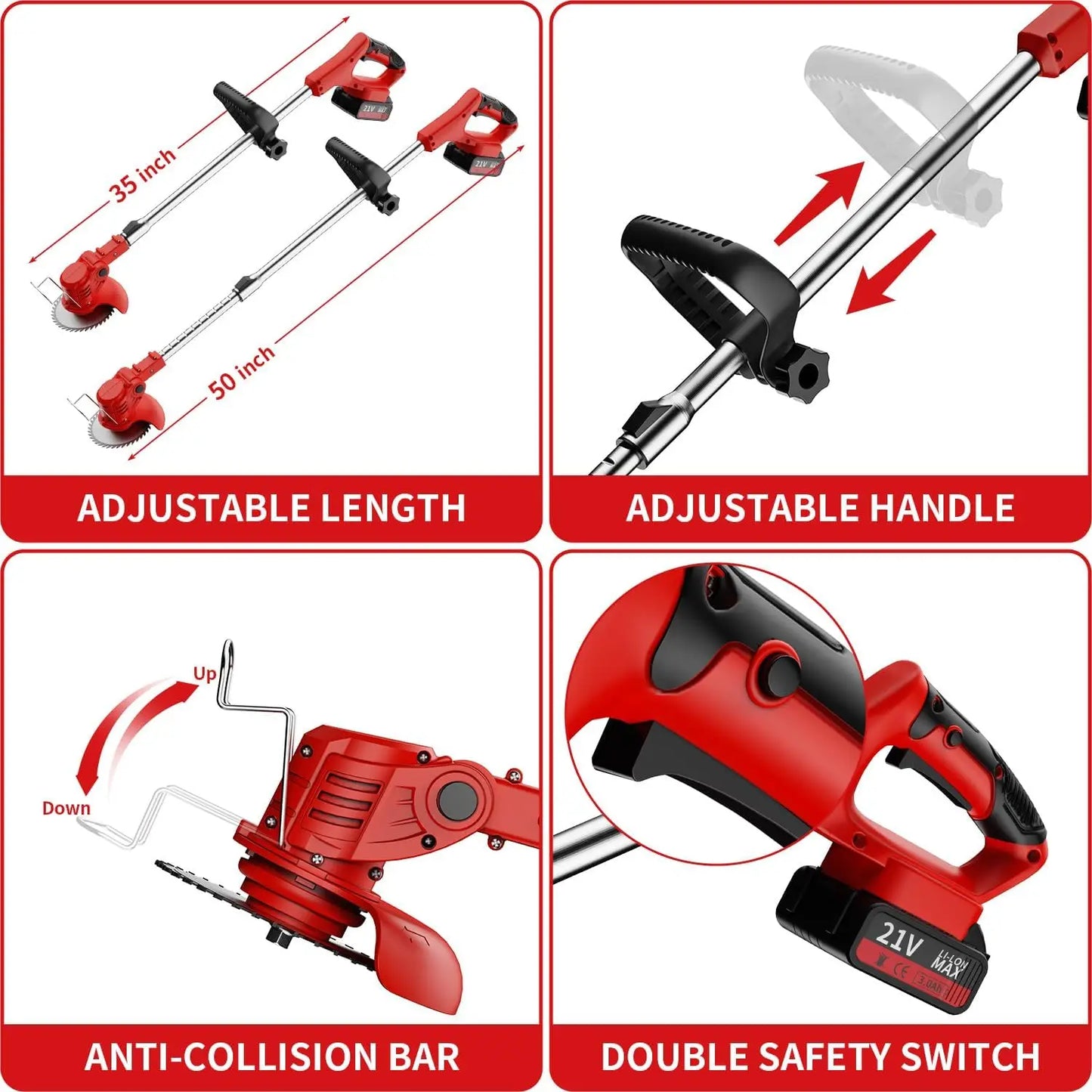 Cordless Lawn Trimmer / Edger