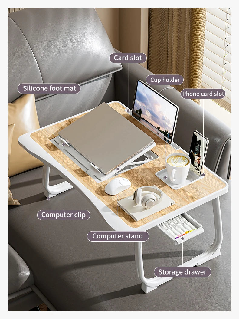 Foldable Laptop Bed Desk
