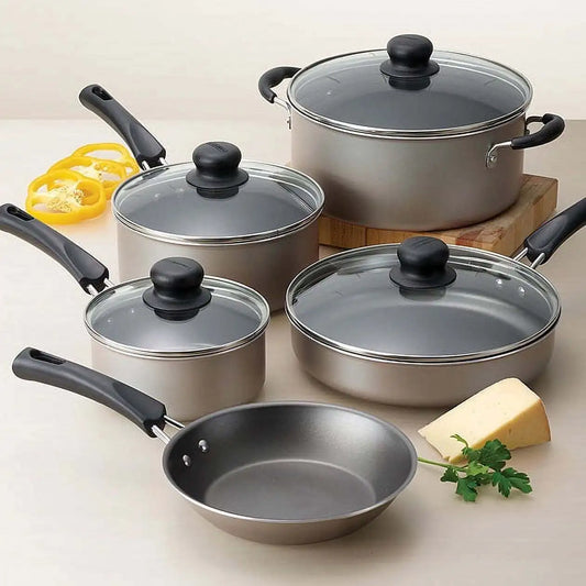 9-piece All-around Non-stick Cookware
