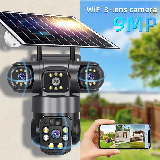 Full HD Solar Wi-Fi Surveillance Camera
