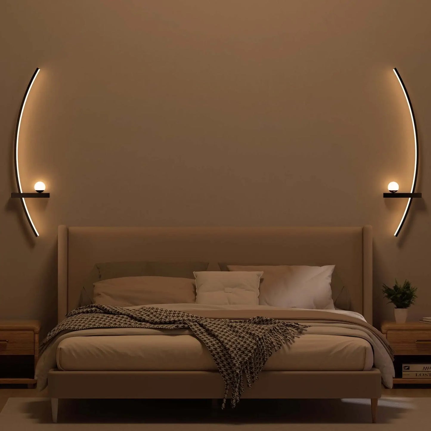 2pcs Modern Adjustable LED Wall Sconce