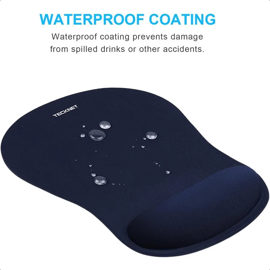 2 Pack Pain Relief Ergonomic Gaming Mouse Pad