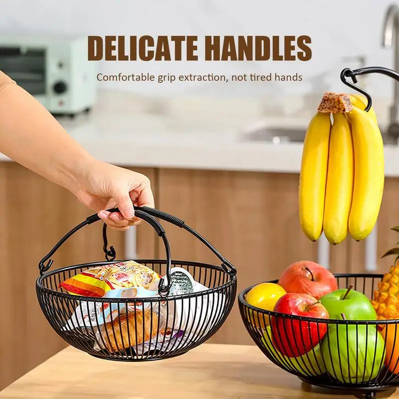 Kitchen Countertop Fruit and Vegetable Basket