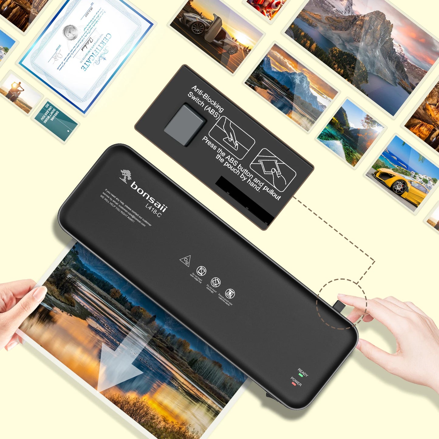 9-Inch Thermal Laminator / Printer