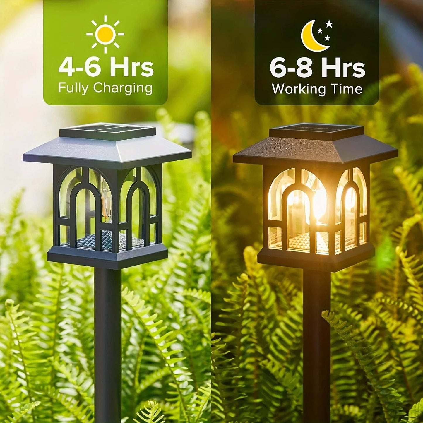 Solar Outdoor Pathway Yard Lights