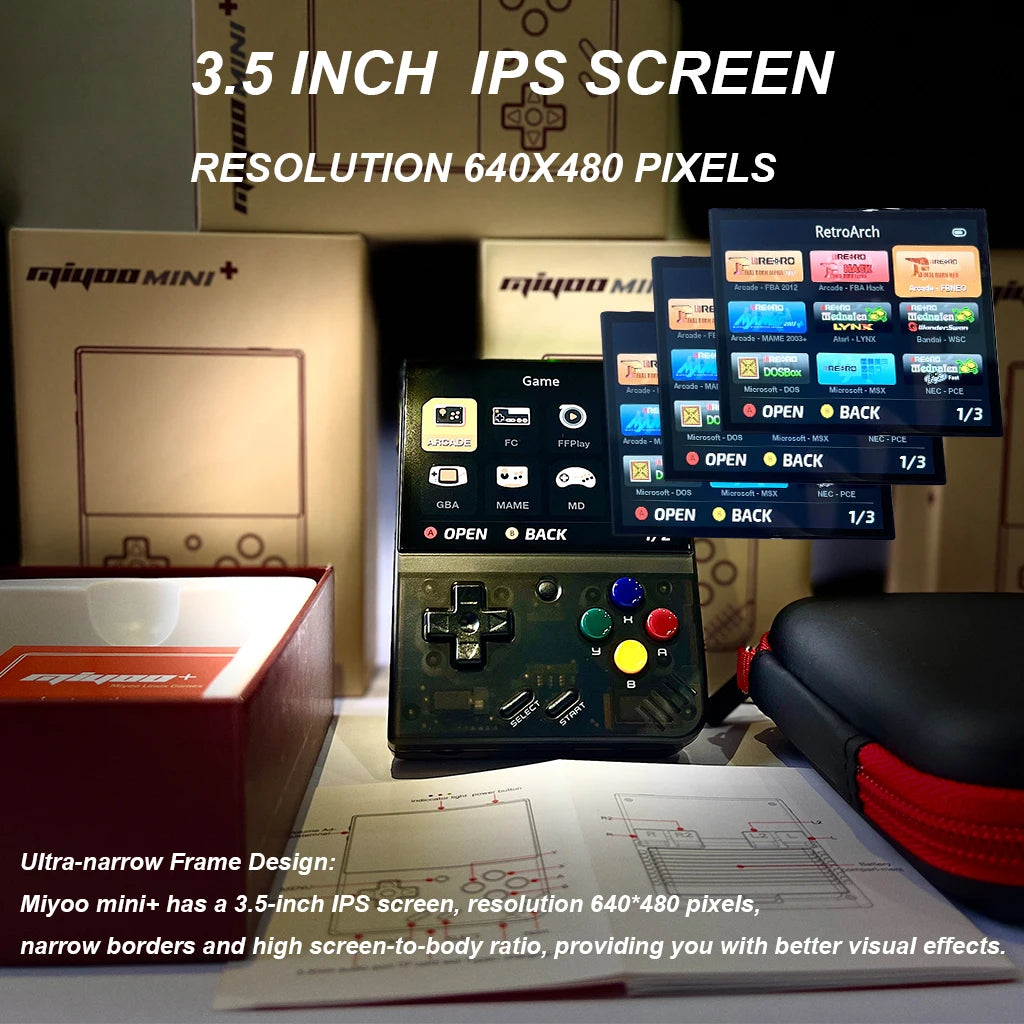 Mini Plus Retro Handheld Gaming Device