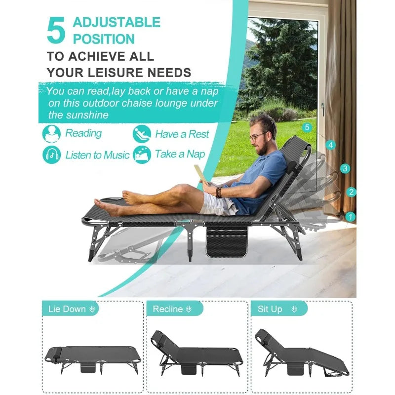 Folding Camping Cot for Adults