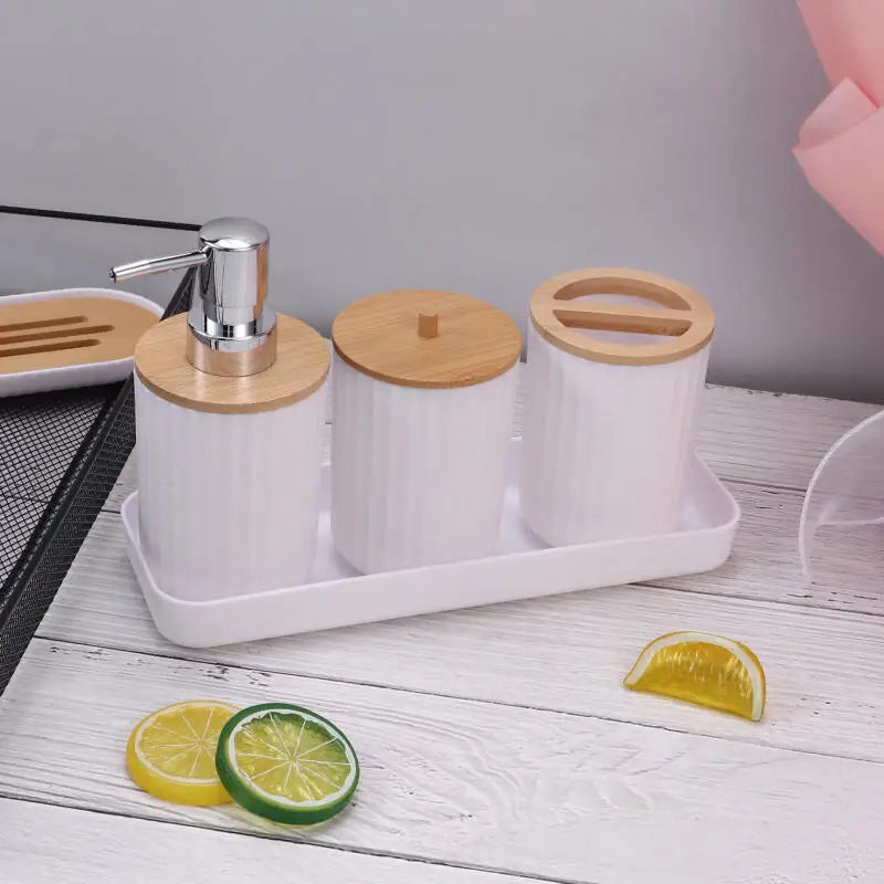 7 Pcs Bathroom Accessories Set