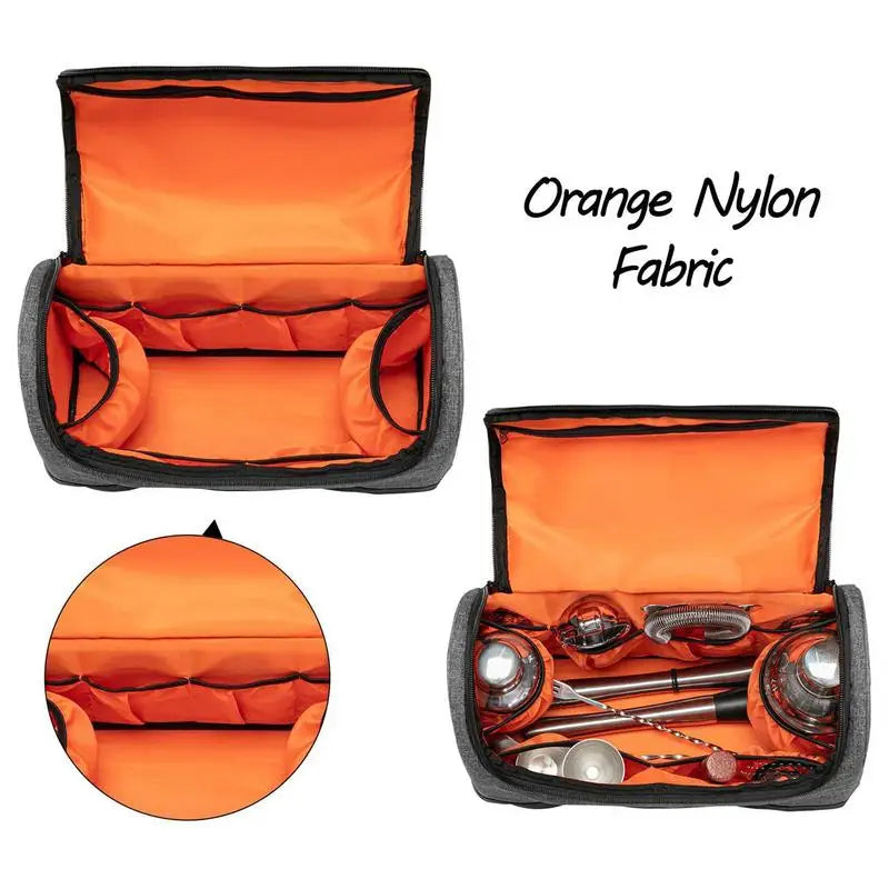 Portable Bartender Travel Kit Bag