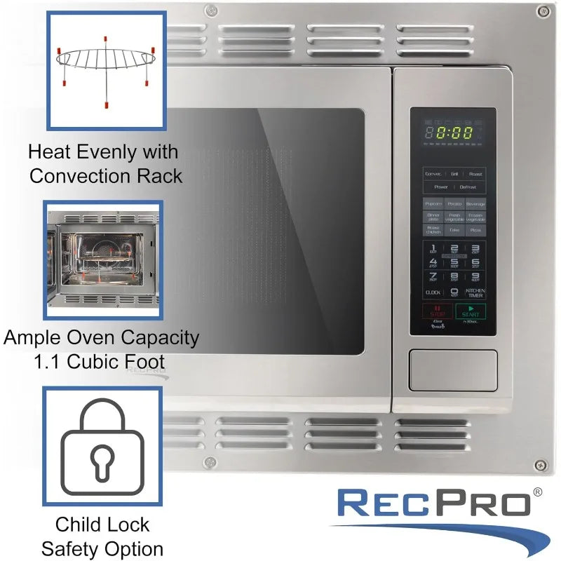 RV Convection Microwave Stainless Steel